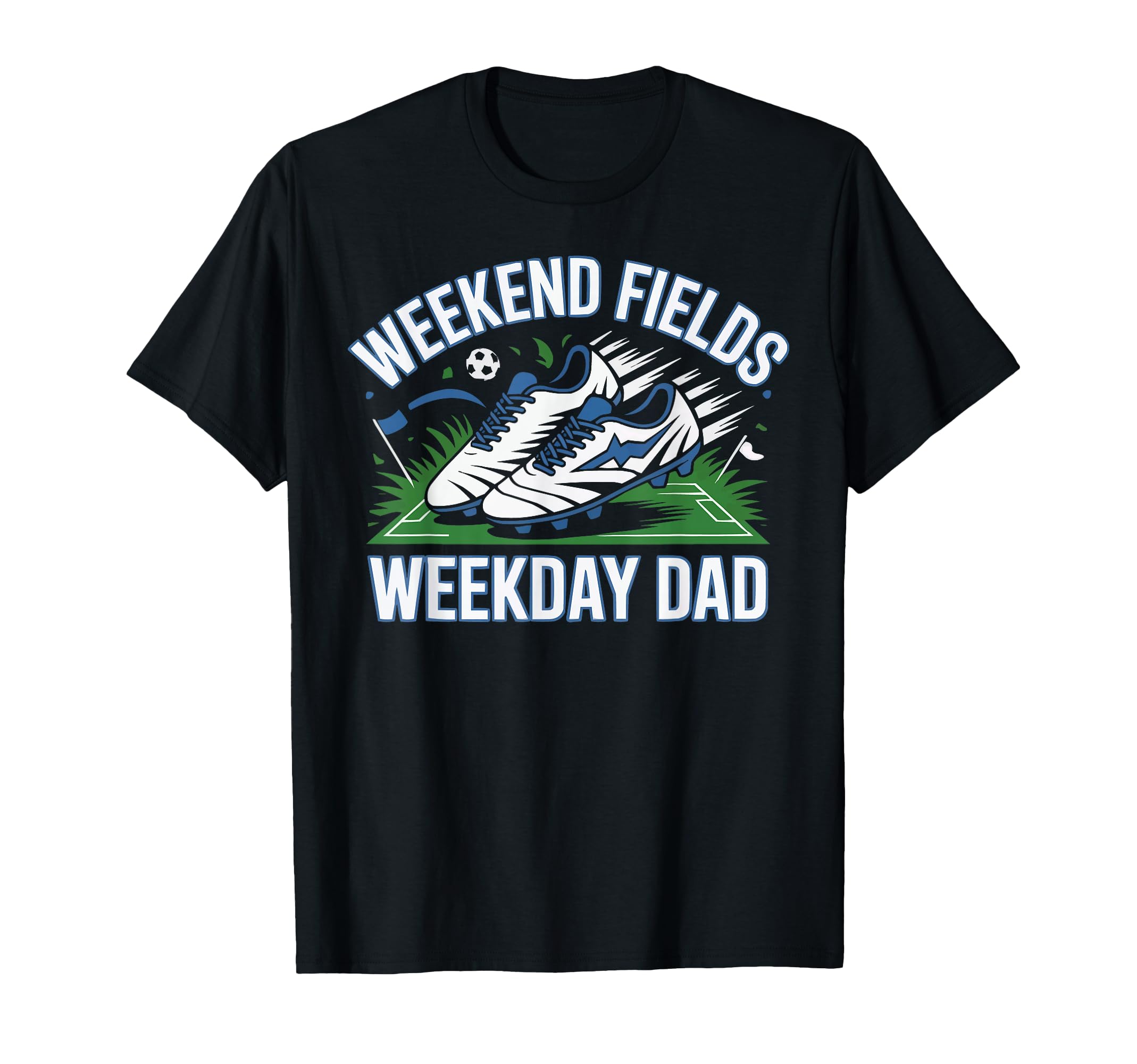 Soccer Player Soccer Dad Kick Sport Soccer T-Shirt - Trendy Graphic Unisex - T-Shirt, Sweatshirt, Hoodie