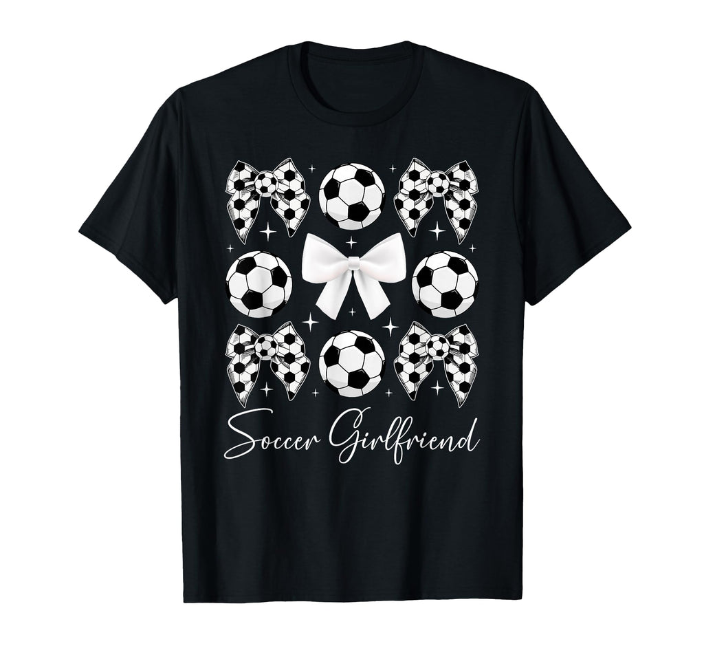 Soccer Girlfriend Coquette T-Shirt - Aesthetic Graphic for Adults - T-Shirt, Sweatshirt, Hoodie
