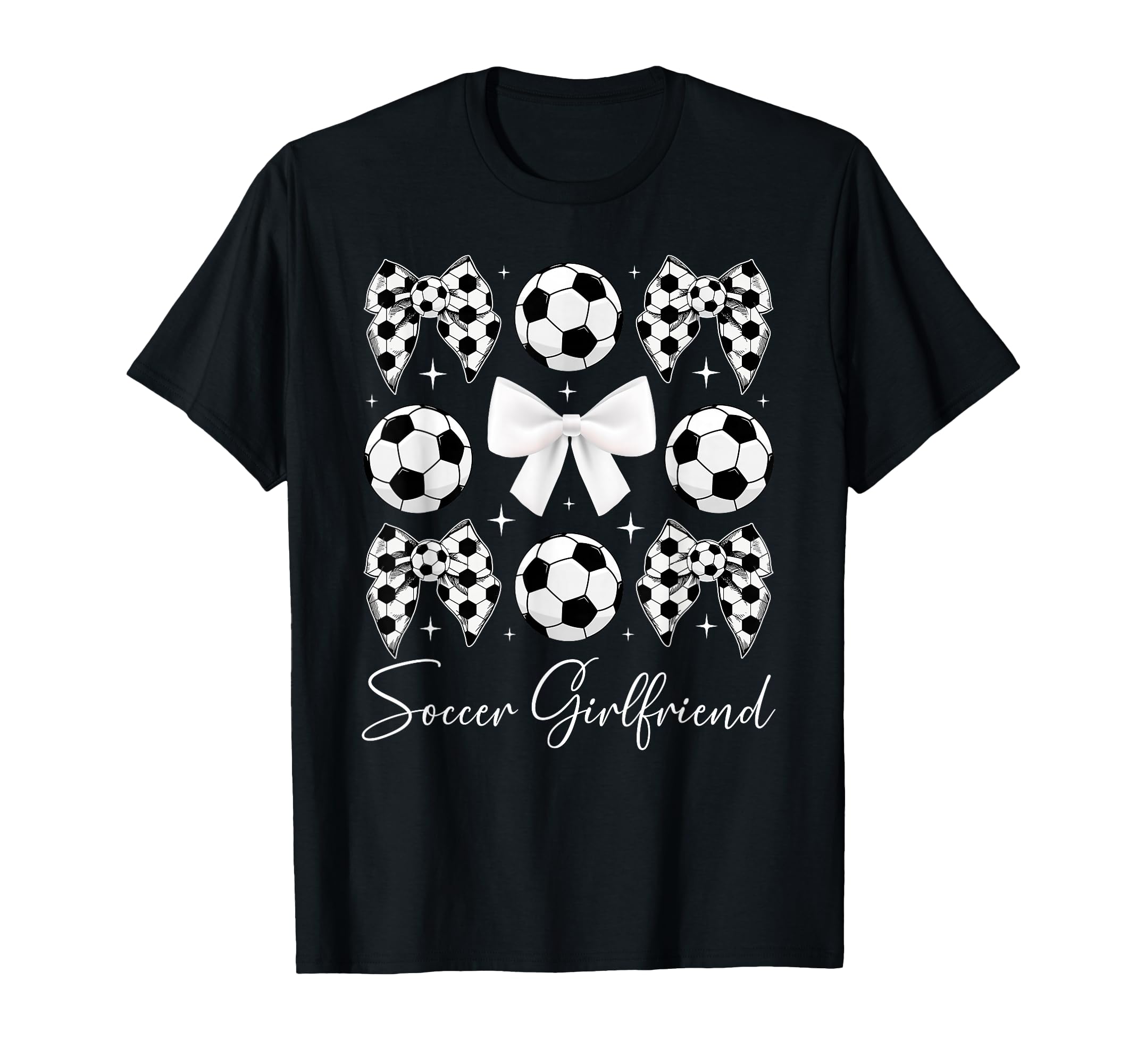 Soccer Girlfriend Coquette T-Shirt - Aesthetic Graphic for Adults - T-Shirt, Sweatshirt, Hoodie