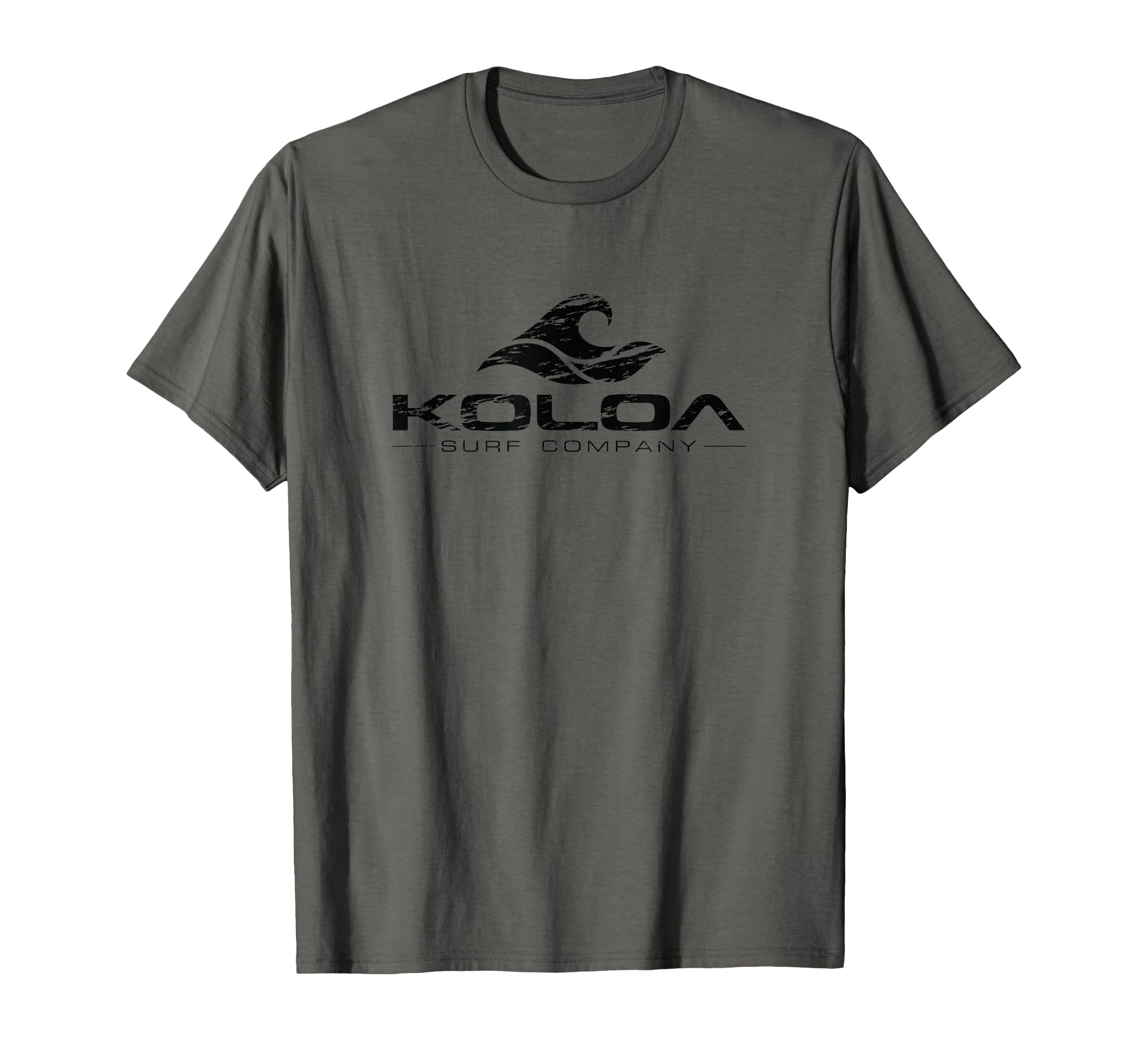 Koloa Surf Wave Black Logo Lightweight T-Shirt - Trendy Graphic for Adults - T-Shirt, Sweatshirt, Hoodie