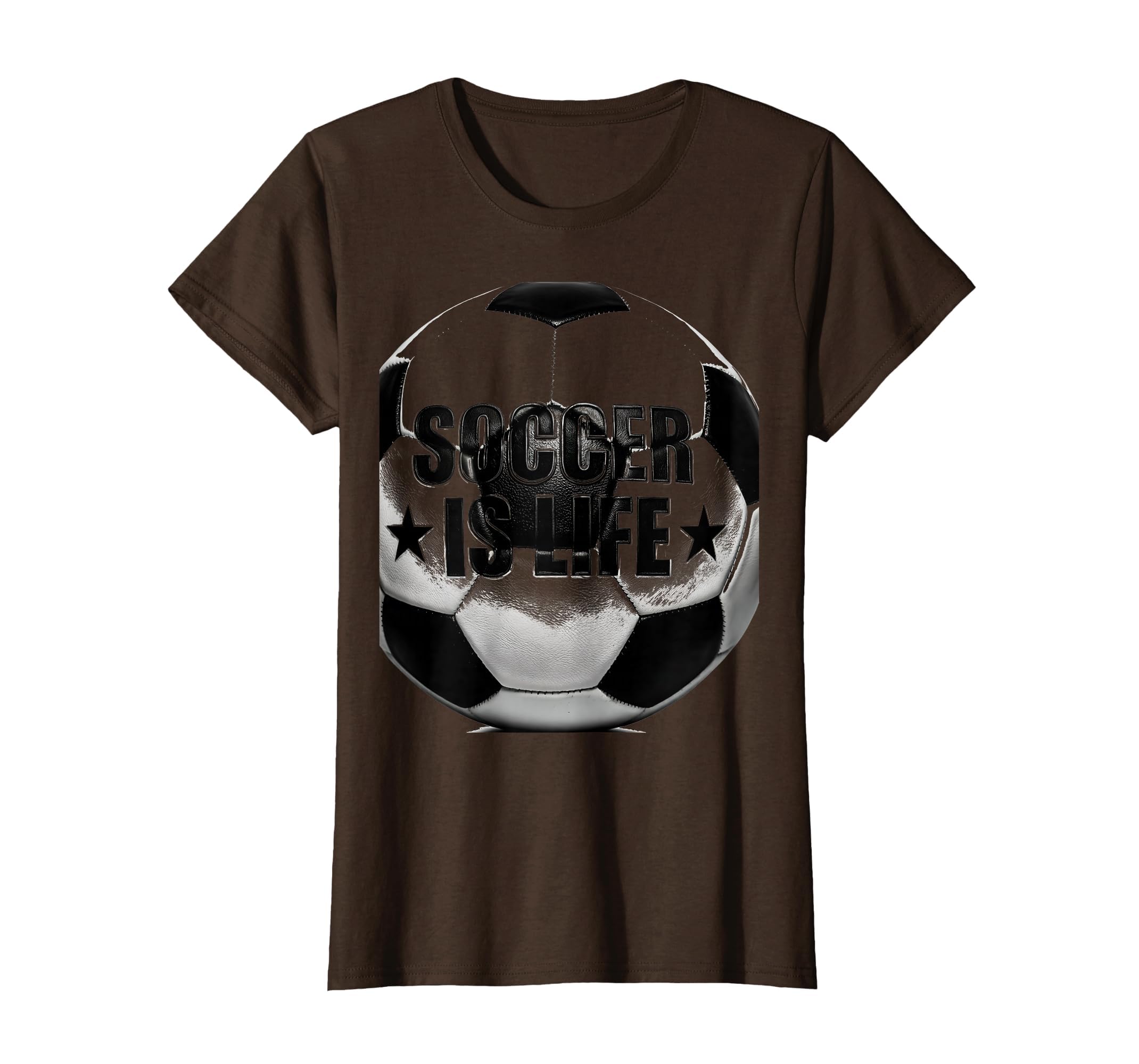 Soccer Is Life Soccer Ball T-Shirt - Trendy Graphic Men Women - T-Shirt, Sweatshirt, Hoodie