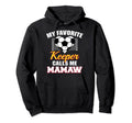 My Favorite Keeper Calls Me Mamaw Soccer Hoodie - Graphic Print Men Women - T-Shirt, Sweatshirt, Hoodie