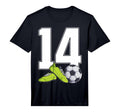 Soccer 14Th Birthday Footballer 14 T-Shirt - Streetwear Style Men Women - T-Shirt, Sweatshirt, Hoodie