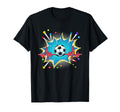 Soccer Pop Art Comic Heartbeat T-Shirt - Unique Graphic for Adults - T-Shirt, Sweatshirt, Hoodie