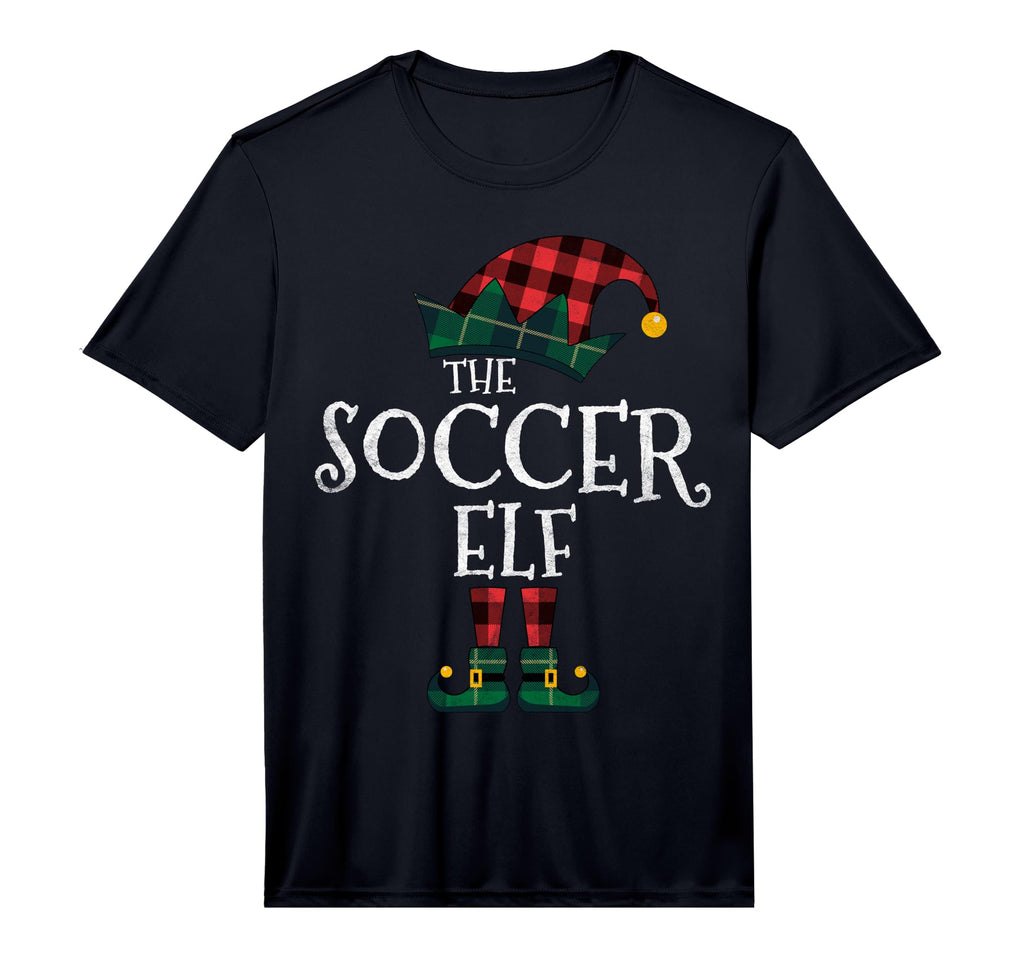 Soccer Elf Matching Family Group Gift T-Shirt - Aesthetic Graphic Unisex - T-Shirt, Sweatshirt, Hoodie