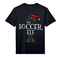 Soccer Elf Matching Family Group T-Shirt - Casual Everyday Wear Unisex - T-Shirt, Sweatshirt, Hoodie