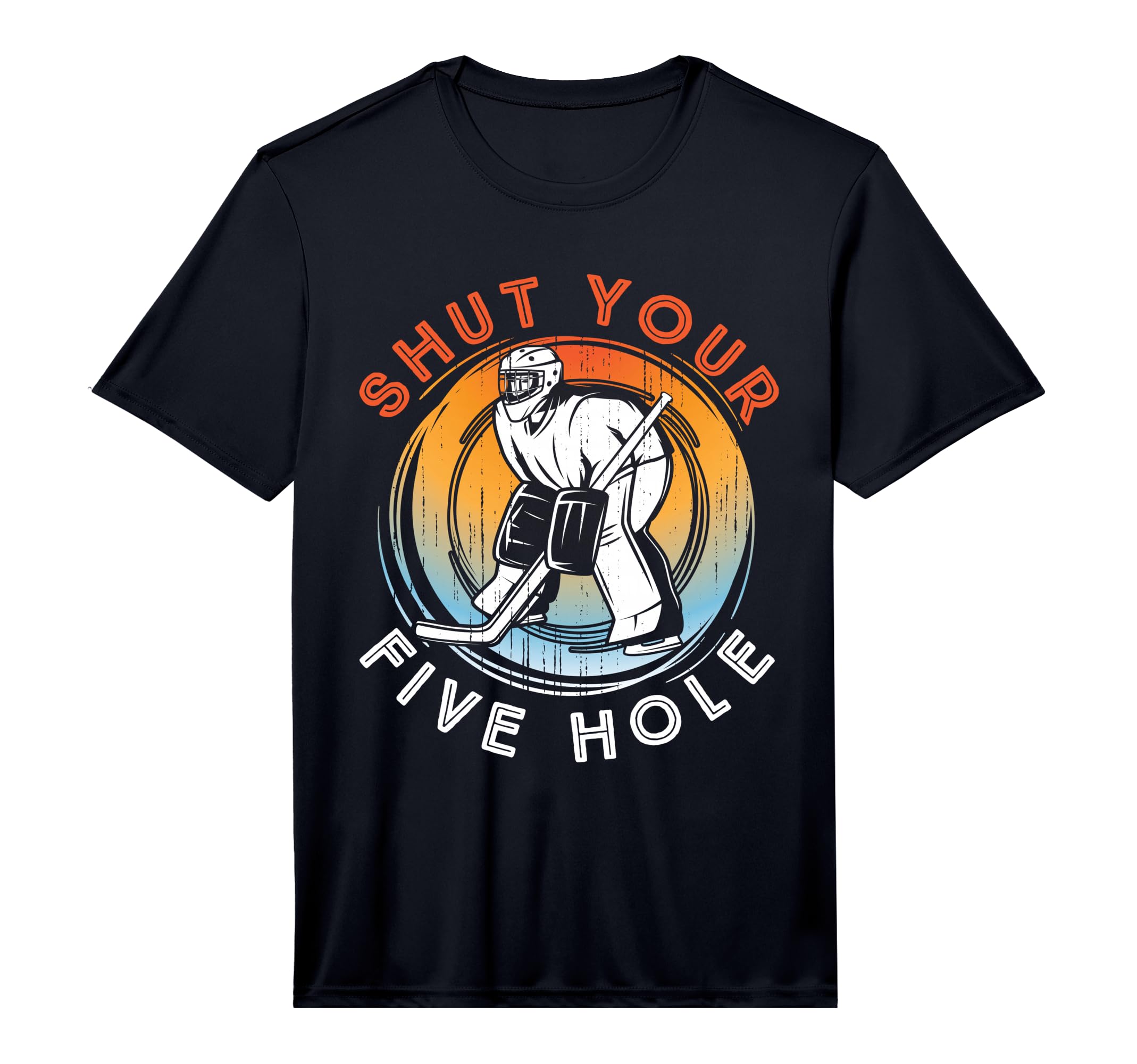 Mens Shut Your Five Hole Ice T-Shirt - Fun Novelty Design for Adults - T-Shirt, Sweatshirt, Hoodie