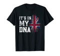 British Heritage Roots Britain Flag T-Shirt - Minimalist Print Men Women - T-Shirt, Sweatshirt, Hoodie
