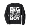 Big Brother Birthday Soccer Ball Sweatshirt - Aesthetic Graphic Men Women - T-Shirt, Sweatshirt, Hoodie
