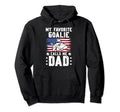 My Favorite Lacrosse Goalie Dad Hoodie - Streetwear Style for Adults - T-Shirt, Sweatshirt, Hoodie