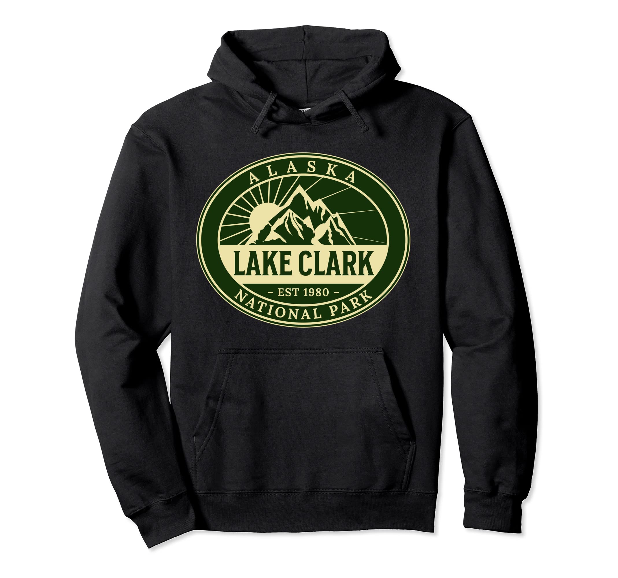 Lake Clark National Park Alaska Hike Hoodie - Novelty Apparel Unisex - T-Shirt, Sweatshirt, Hoodie