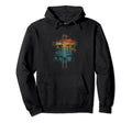 Cross Distressed 90S Goth Grunge Vibes 5 Hoodie - Novelty Apparel Men Women - T-Shirt, Sweatshirt, Hoodie