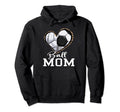 Volleyball Soccer Volleyball Ball Mom Hoodie - Minimalist Print for Adults - T-Shirt, Sweatshirt, Hoodie