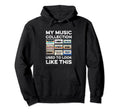 My Music Collection Mix Tape Cassettes Hoodie - Graphic Print for Adults - T-Shirt, Sweatshirt, Hoodie
