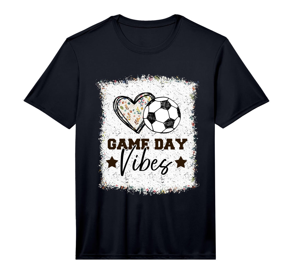 Soccer Soccer Game Day Vibes Soccer T-Shirt - Aesthetic Graphic for Adults - T-Shirt, Sweatshirt, Hoodie