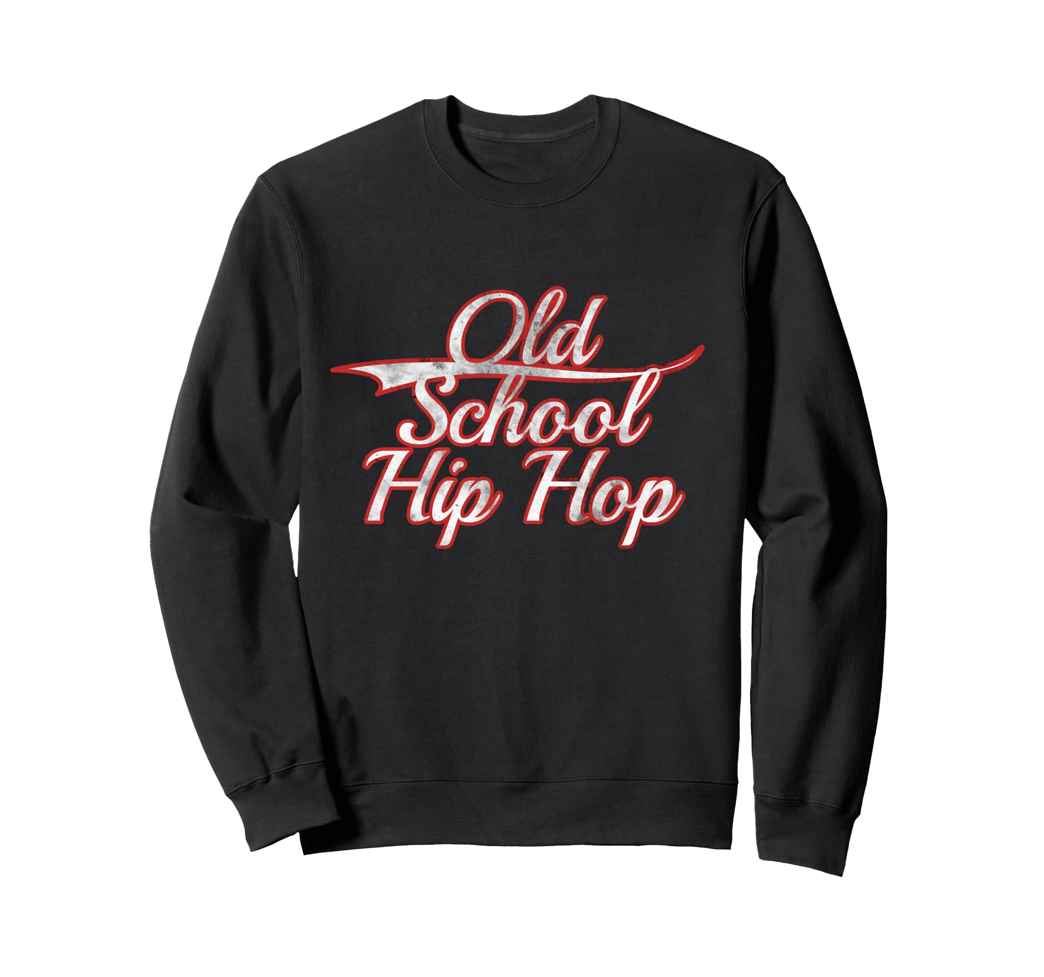 Old School Hip Hop Rap 90S Music Sweatshirt - Minimalist Print for Adults - T-Shirt, Sweatshirt, Hoodie