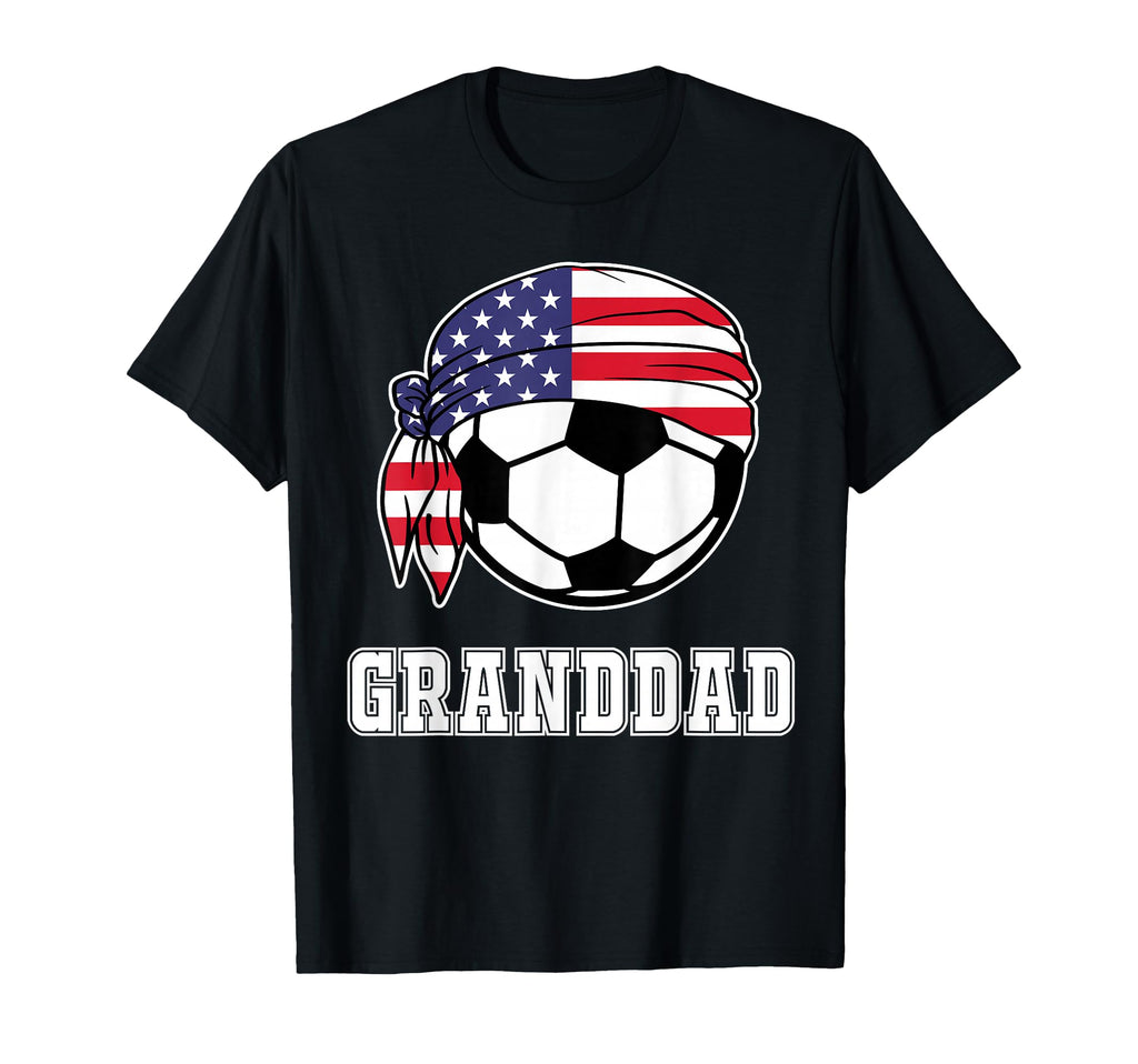 Grandfather Ball Bandana Flag Grandpa T-Shirt - Trendy Graphic for Adults - T-Shirt, Sweatshirt, Hoodie