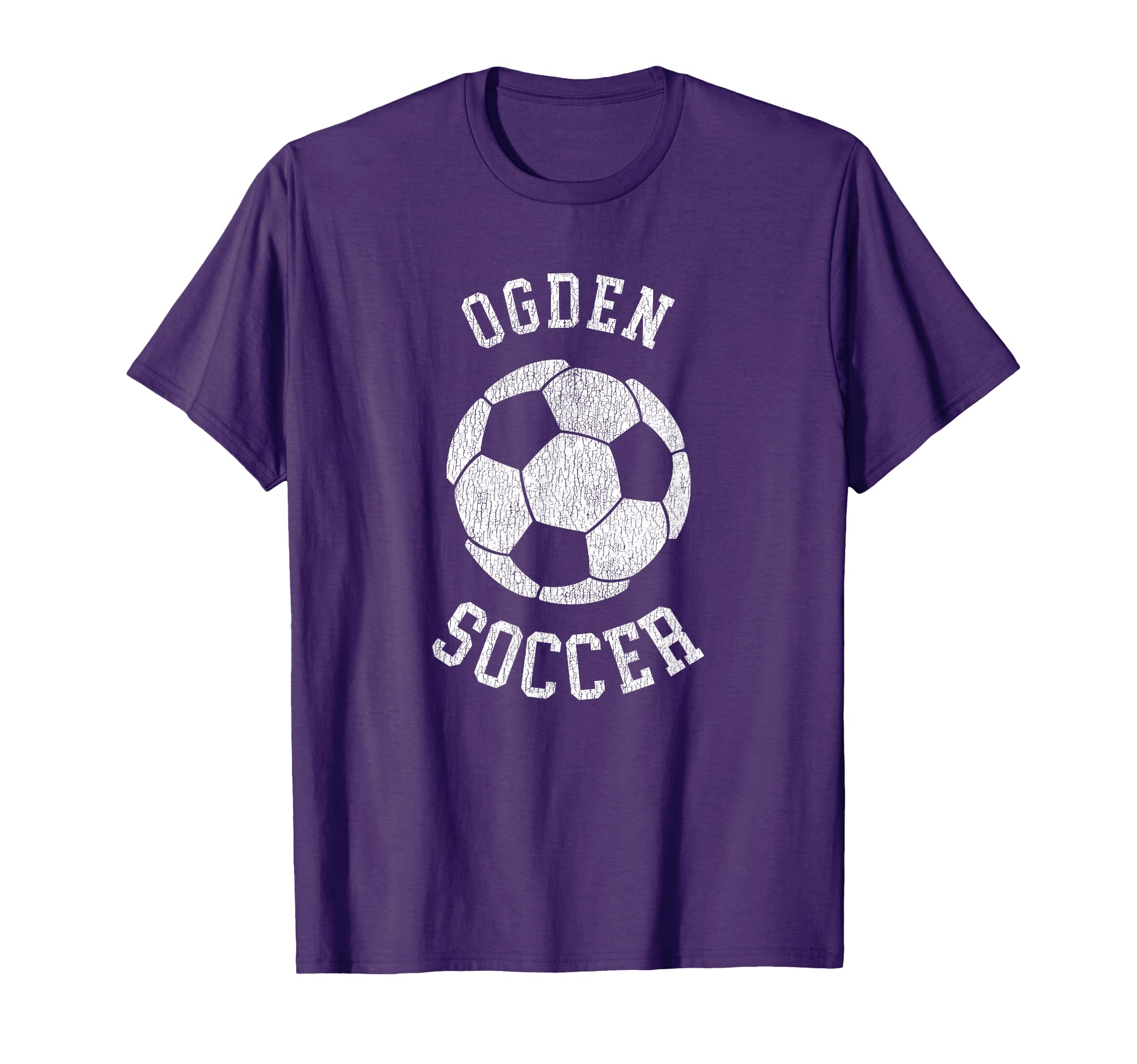 Ogden Soccer Distressed 90S T-Shirt - Unique Graphic Unisex - T-Shirt, Sweatshirt, Hoodie