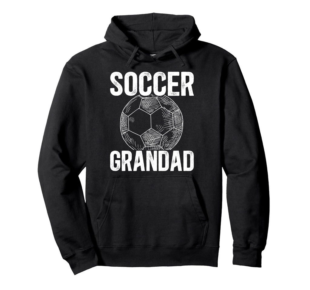 Soccer Grandad Grandpa Grandad Soccer Hoodie - Minimalist Print for Adults - T-Shirt, Sweatshirt, Hoodie