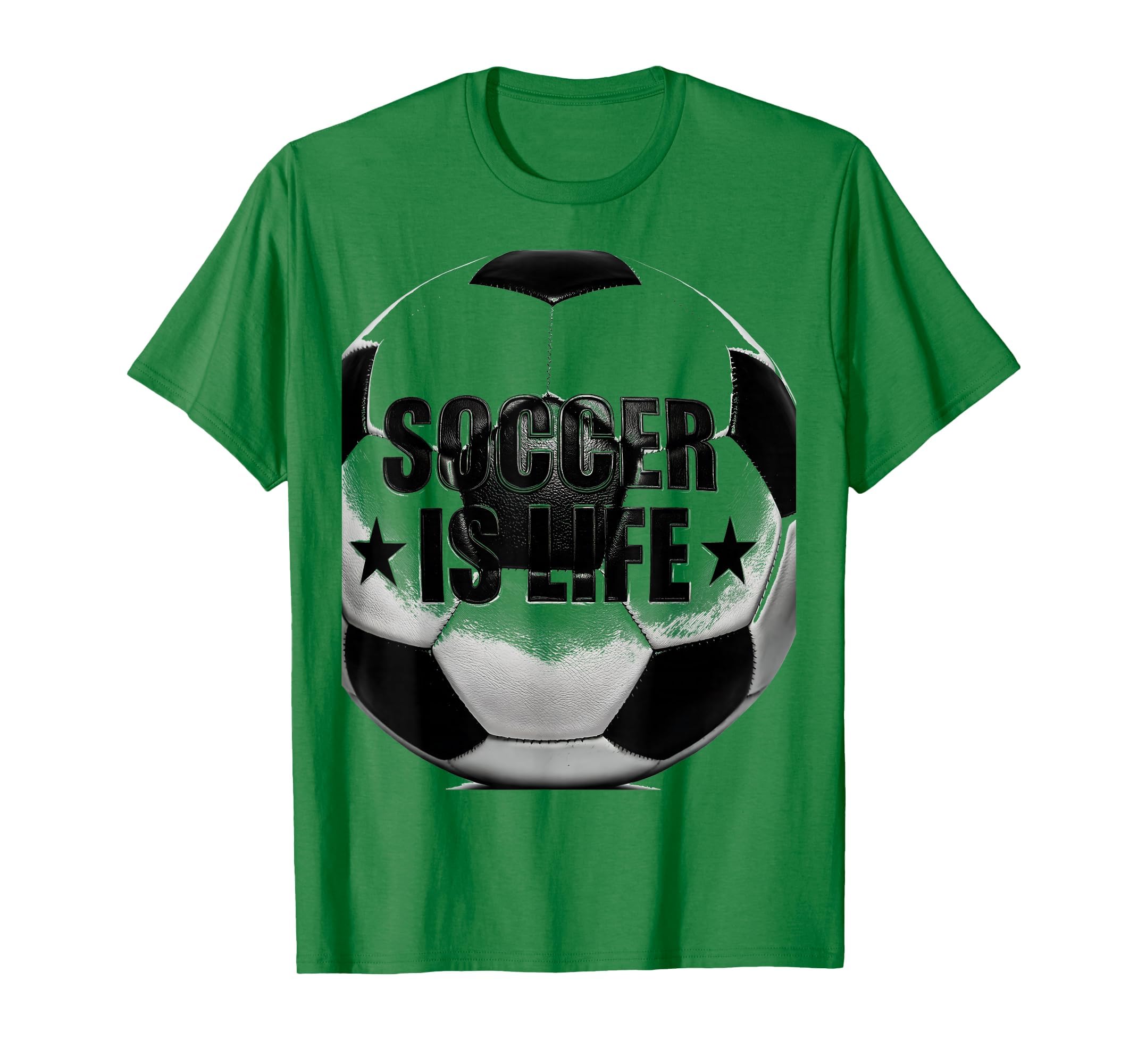Soccer Is Life Soccer Ball T-Shirt - Minimalist Print Men Women - T-Shirt, Sweatshirt, Hoodie