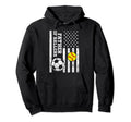 Father Ballers Baseball Soccer Softball Hoodie - Fun Novelty Design Unisex - T-Shirt, Sweatshirt, Hoodie