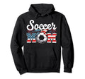 Soccer Mom 4Th July Costume Player Matching Hoodie - Trendy Graphic Unisex - T-Shirt, Sweatshirt, Hoodie