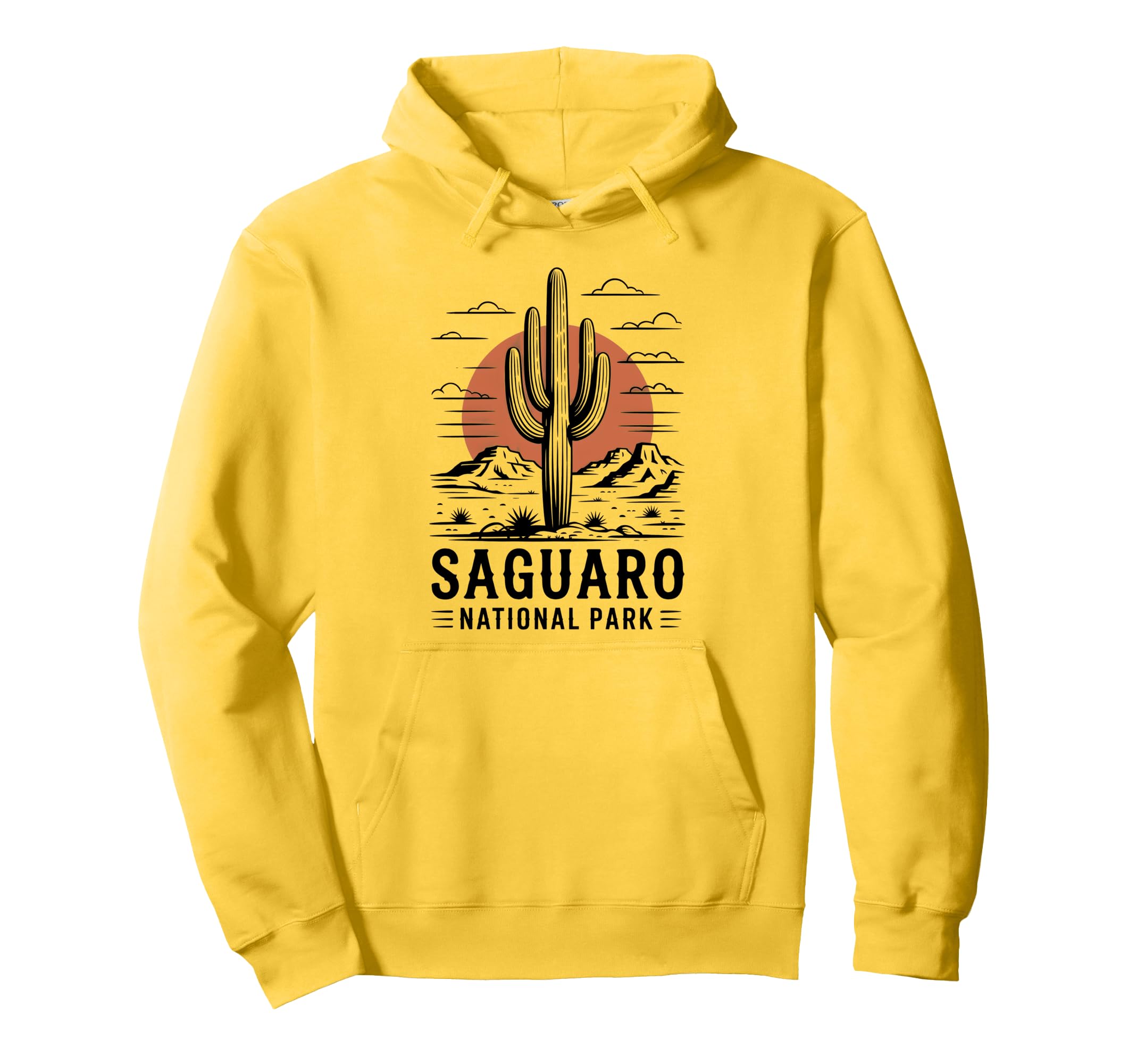 Saguaro National Park Outdoor Hiking Hoodie - Novelty Apparel for Adults - T-Shirt, Sweatshirt, Hoodie