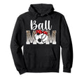 Ball Mom Soccer Volleyball Mom Volleyball Hoodie - Minimalist Print Unisex - T-Shirt, Sweatshirt, Hoodie