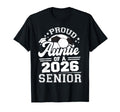 Proud Auntie 2026 Senior Soccer T-Shirt - Unique Graphic for Adults - T-Shirt, Sweatshirt, Hoodie