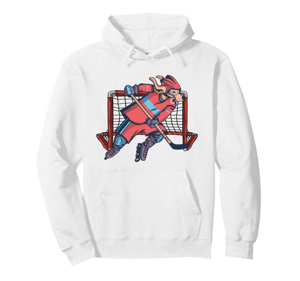 Roller Hockey Skates Goalkeeper Inline Hoodie - Trendy Graphic Unisex - T-Shirt, Sweatshirt, Hoodie