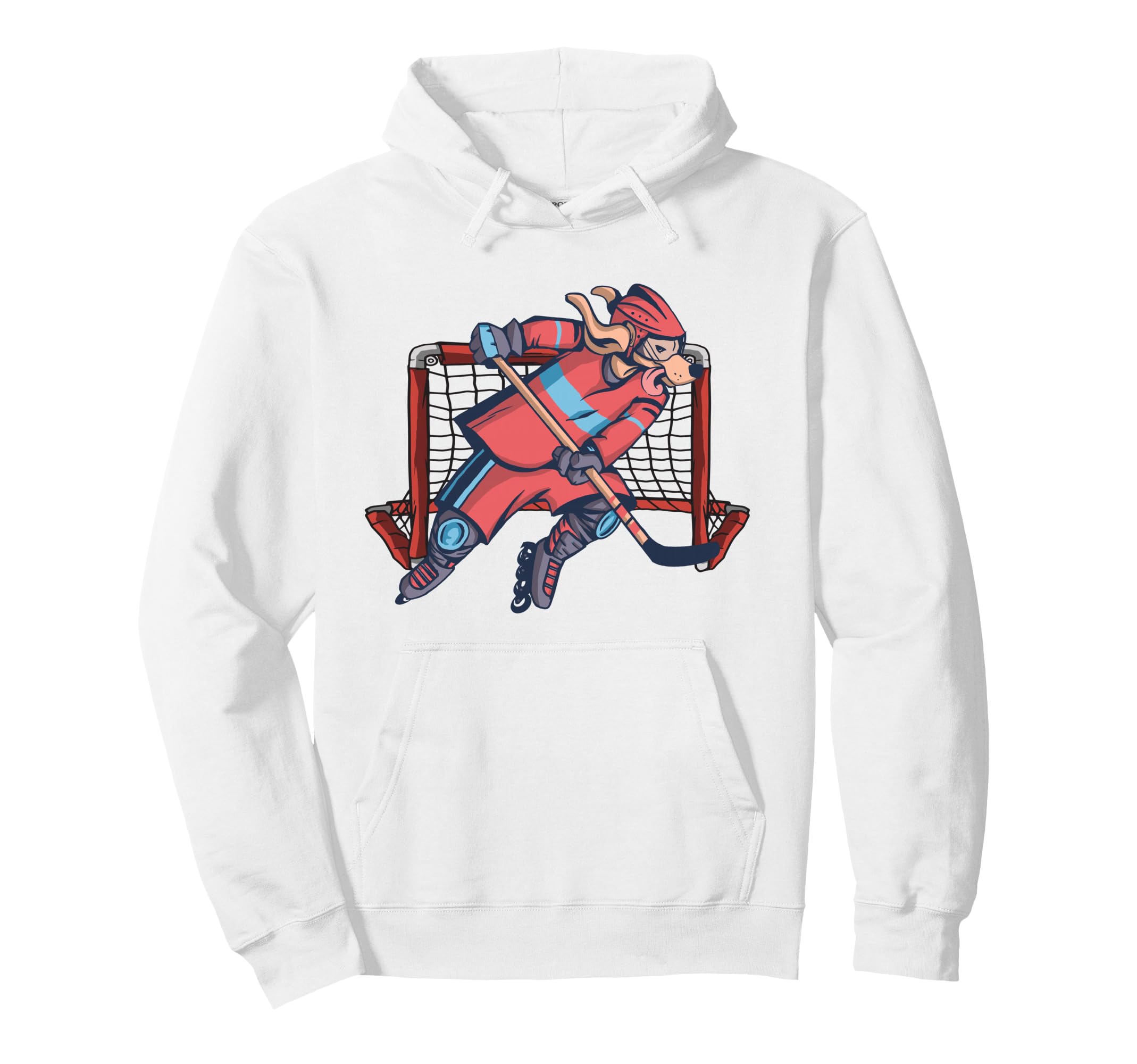 Roller Hockey Skates Goalkeeper Inline Hoodie - Trendy Graphic Unisex - T-Shirt, Sweatshirt, Hoodie