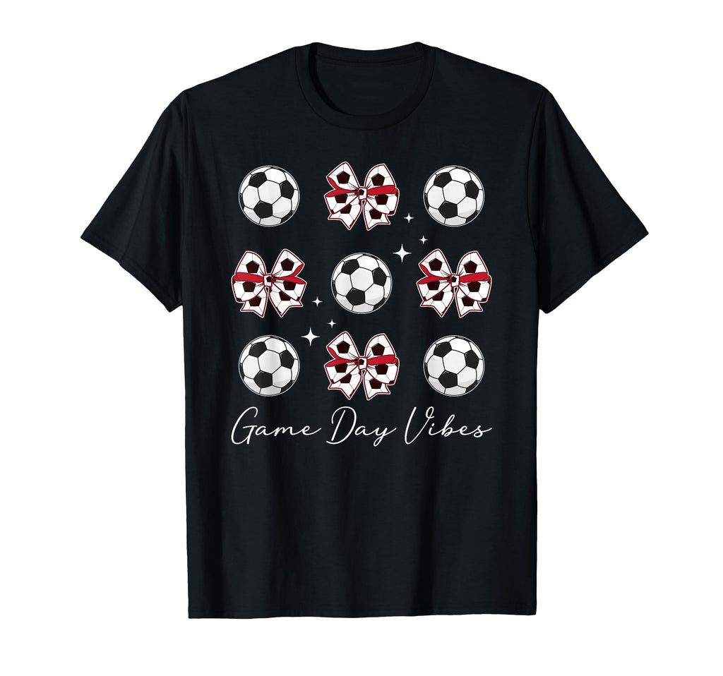 Game Day Vibes Soccer Game Day Soccer T-Shirt - Trendy Graphic Unisex - T-Shirt, Sweatshirt, Hoodie