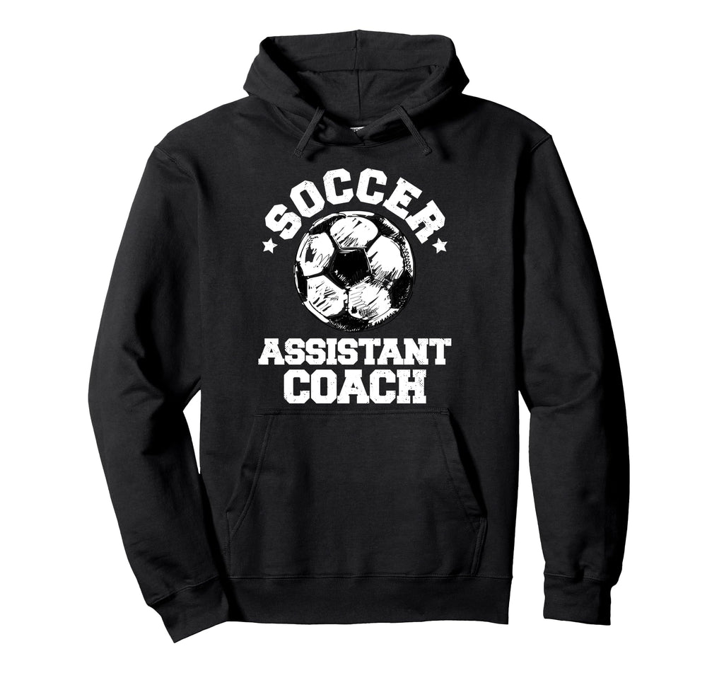 Soccer Assistant Coach Soccer Ball Hoodie - Custom Art Print for Adults - T-Shirt, Sweatshirt, Hoodie