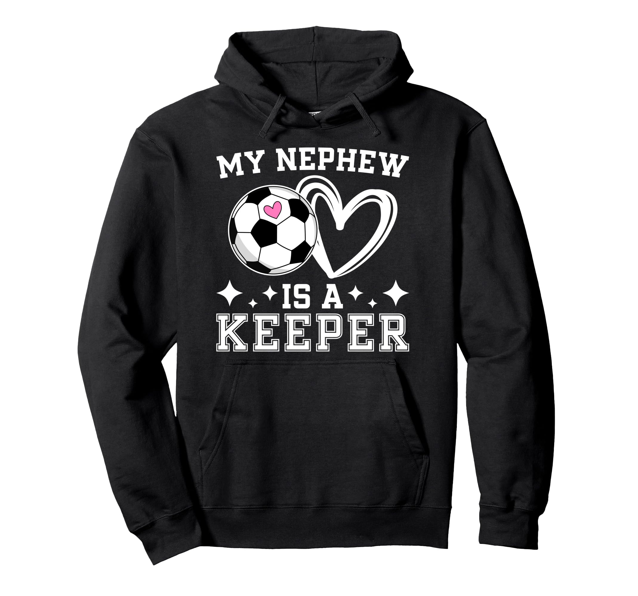 Proud Soccer Keeper Aunt Soccer Goalie Hoodie - Novelty Apparel for Adults - T-Shirt, Sweatshirt, Hoodie