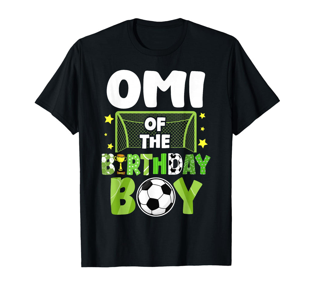 Soccer Omi Birthday Party Family T-Shirt - Casual Everyday Wear for Adults - T-Shirt, Sweatshirt, Hoodie