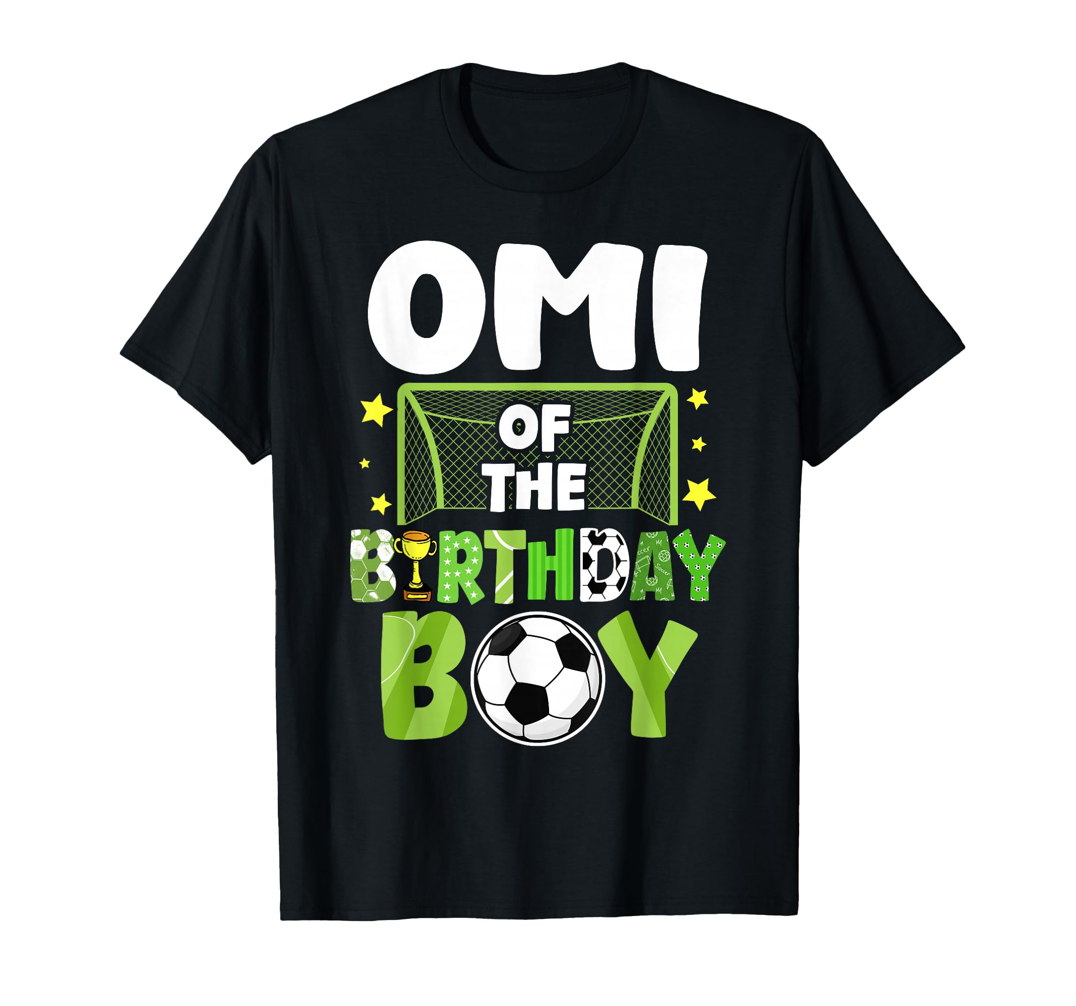 Soccer Omi Birthday Party Family T-Shirt - Casual Everyday Wear for Adults - T-Shirt, Sweatshirt, Hoodie