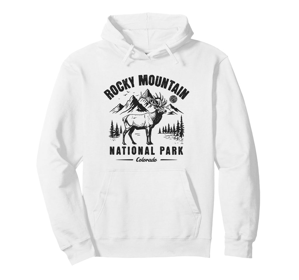 Rocky Mountain National Park Colorado Usa Hoodie - Graphic Print Men Women - T-Shirt, Sweatshirt, Hoodie
