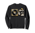 Old School Og Hip Hop Vinyl Cds Sweatshirt - Aesthetic Graphic Unisex - T-Shirt, Sweatshirt, Hoodie