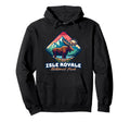 Isle Royale National Park Michigan Hoodie - Streetwear Style for Adults - T-Shirt, Sweatshirt, Hoodie