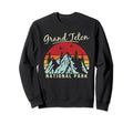 Hiking Camping Grand Teton Sweatshirt - Fun Novelty Design for Adults - T-Shirt, Sweatshirt, Hoodie
