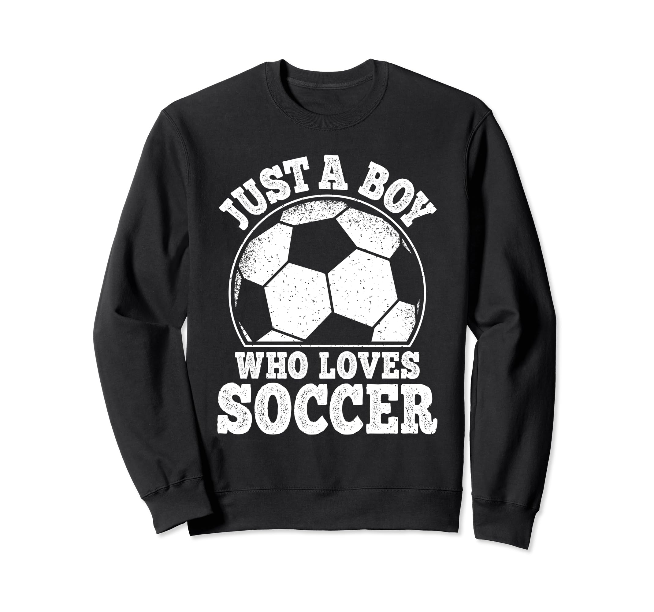 Just Who Loves Soccer Funny Soccer Sweatshirt - Unique Graphic Men Women - T-Shirt, Sweatshirt, Hoodie