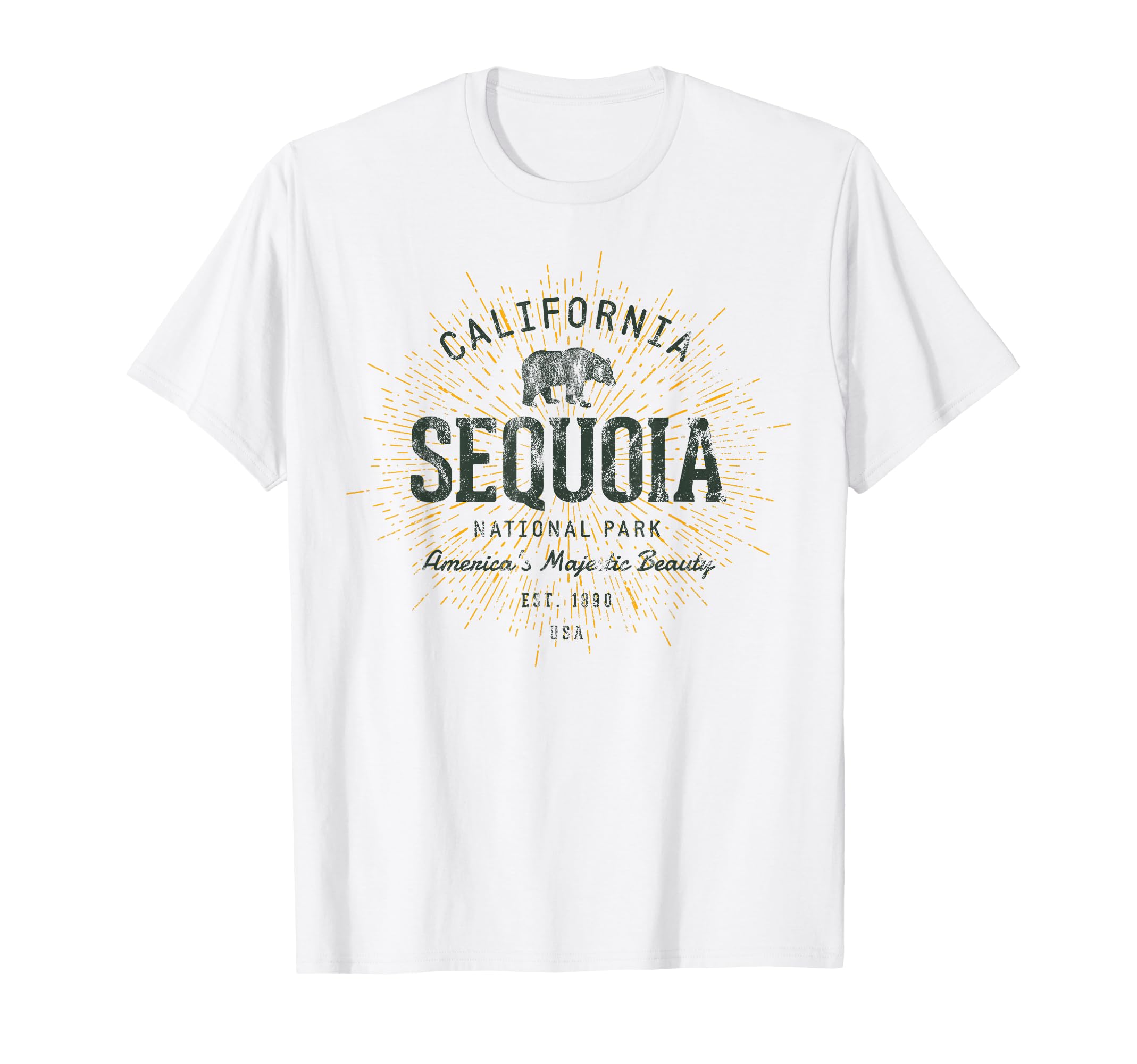 Sequoia National Park T-Shirt - Custom Art Print Men Women - T-Shirt, Sweatshirt, Hoodie