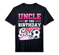 Mens Uncle Birthday Soccer Players Sport T-Shirt - Minimalist Print Unisex - T-Shirt, Sweatshirt, Hoodie