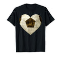 Soccer Ball Distressed Heart T-Shirt - Casual Everyday Wear Men Women - T-Shirt, Sweatshirt, Hoodie