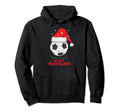 Soccer Football Santas Favorite Wide Hoodie - Minimalist Print for Adults - T-Shirt, Sweatshirt, Hoodie