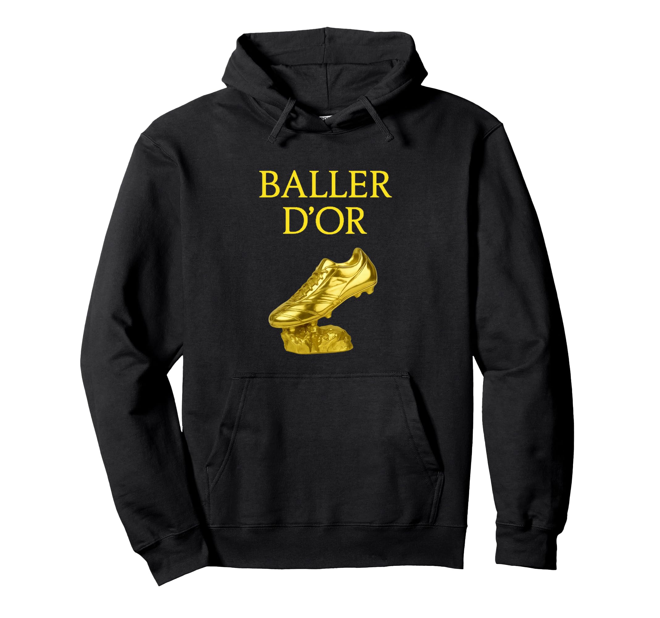 Soccer Mvp Baller Golden Boot Trophy Hoodie - Aesthetic Graphic for Adults - T-Shirt, Sweatshirt, Hoodie