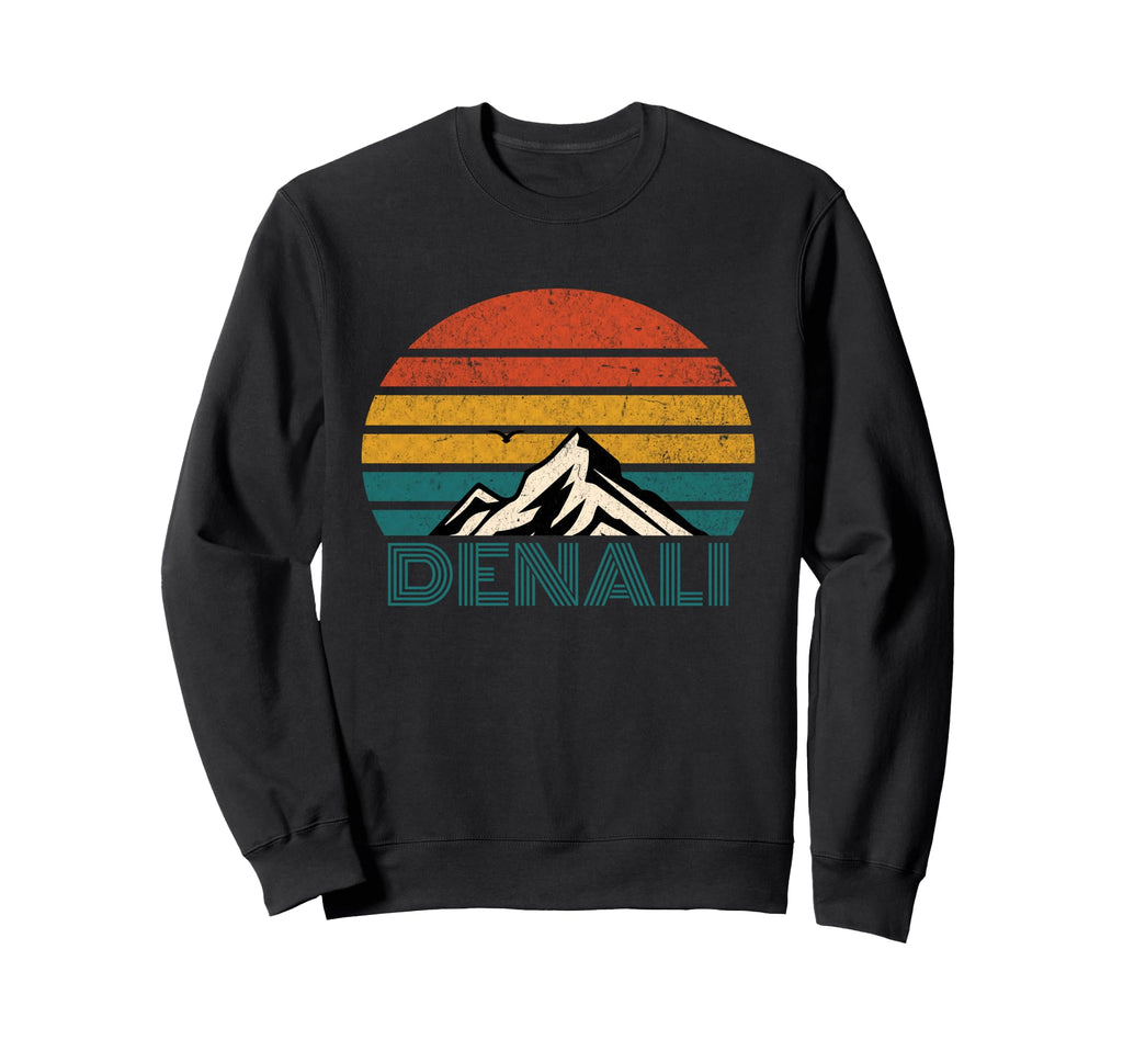 Denali Alaska National Park Sweatshirt - Graphic Print Men Women - T-Shirt, Sweatshirt, Hoodie