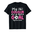 Proud Soccer Goalie Cousin Soccer T-Shirt - Unique Graphic Men Women - T-Shirt, Sweatshirt, Hoodie