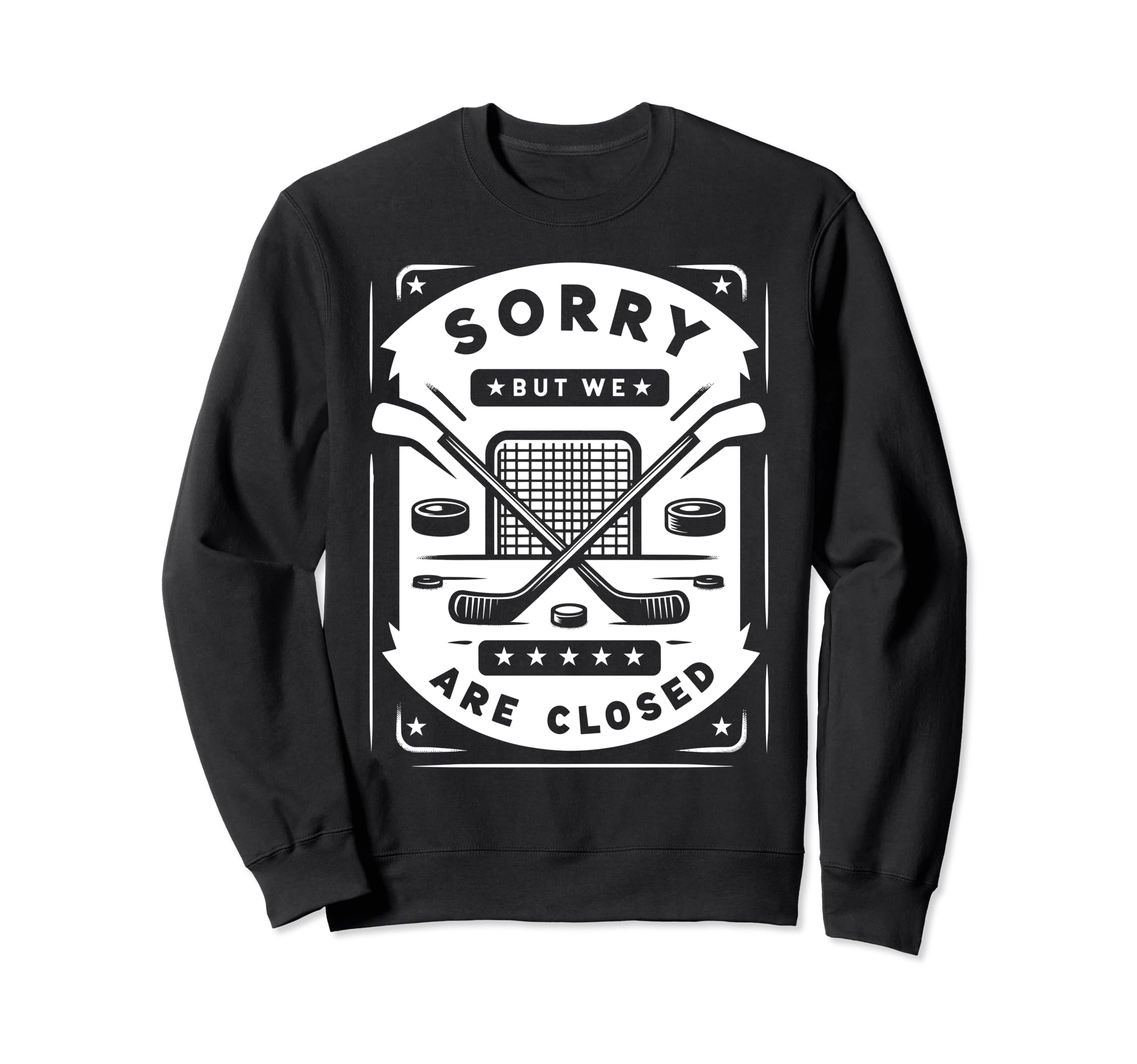 Goalie Ice Hockey Player Goalkeeper Sweatshirt - Novelty Apparel for Adults - T-Shirt, Sweatshirt, Hoodie