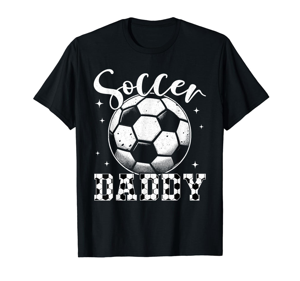 Mens Soccer Daddy Soccer Player Daddy T-Shirt - Custom Art Print Unisex - T-Shirt, Sweatshirt, Hoodie